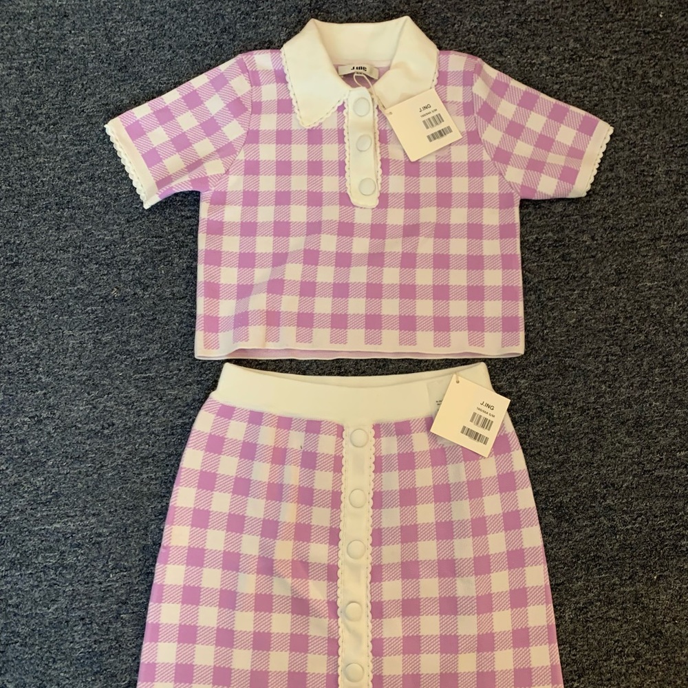 J.ING Top and Skirt Set